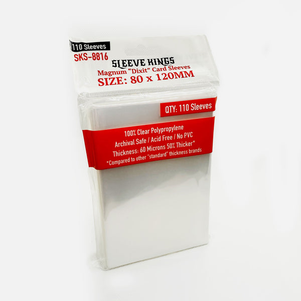 Sleeve Kings - 80x120mm - 110 pack - Made In Camelot