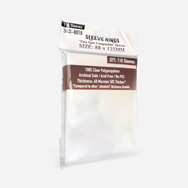 Sleeve Kings - 88x125mm - 110 pack - Made In Camelot