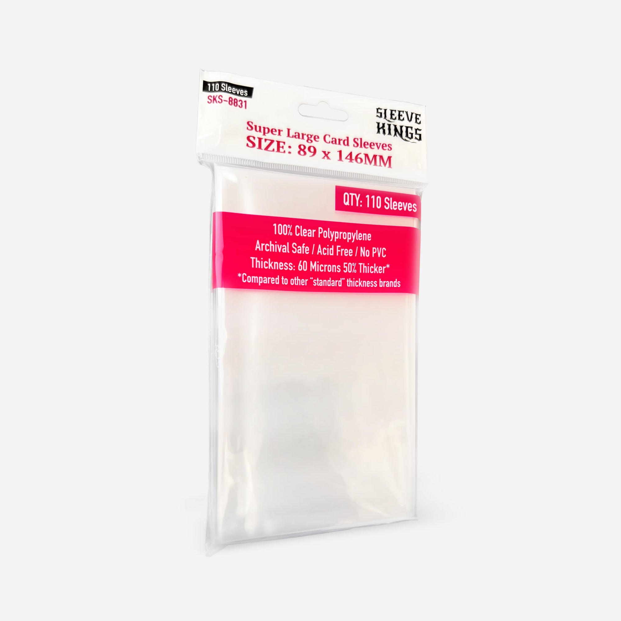 Sleeve Kings - Super Large 89x146mm - 110 pack